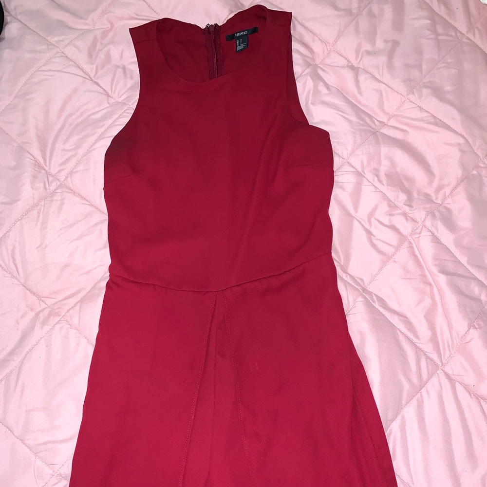Red jumpsuit
